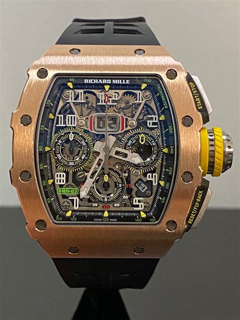 richard mille badminton|Men's Chronograph Rubber Skeleton Dial Watch .